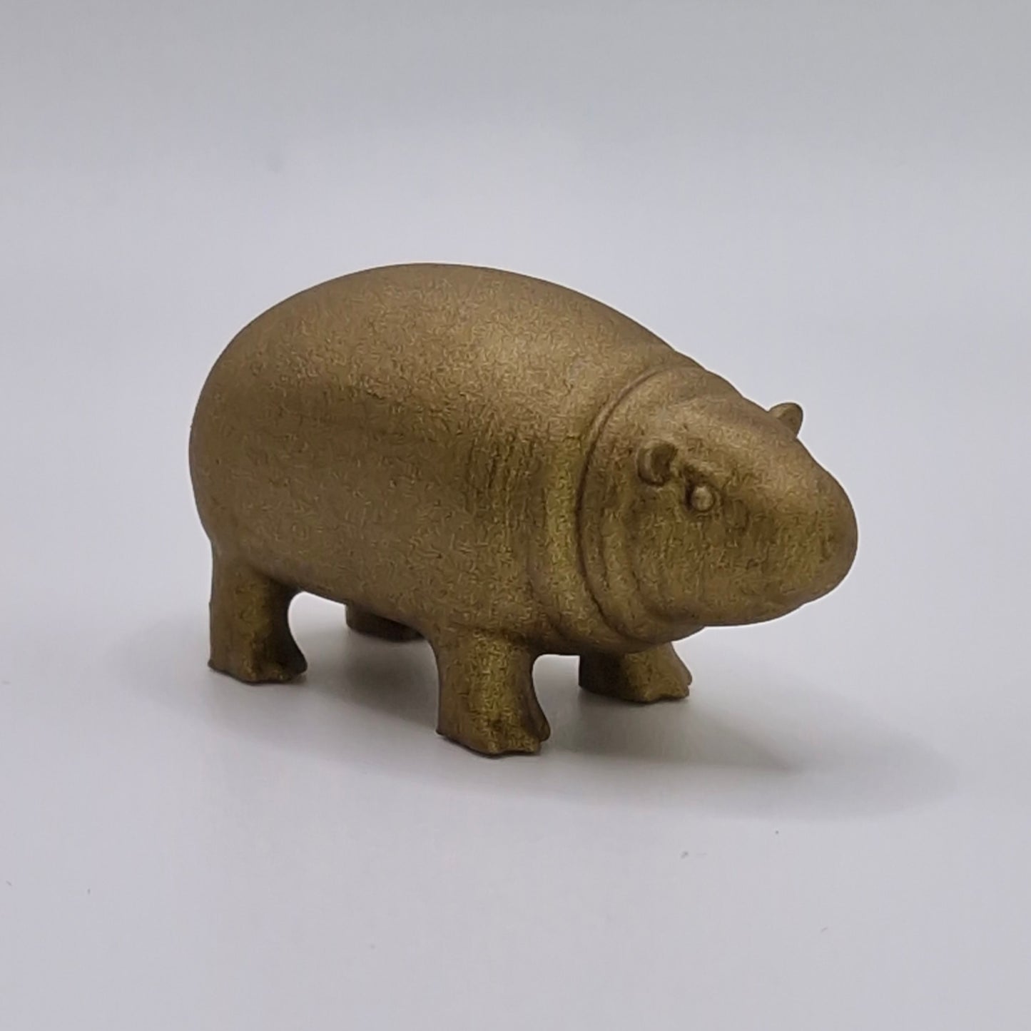 The Golden Moo Deng - Miniature Sculpture