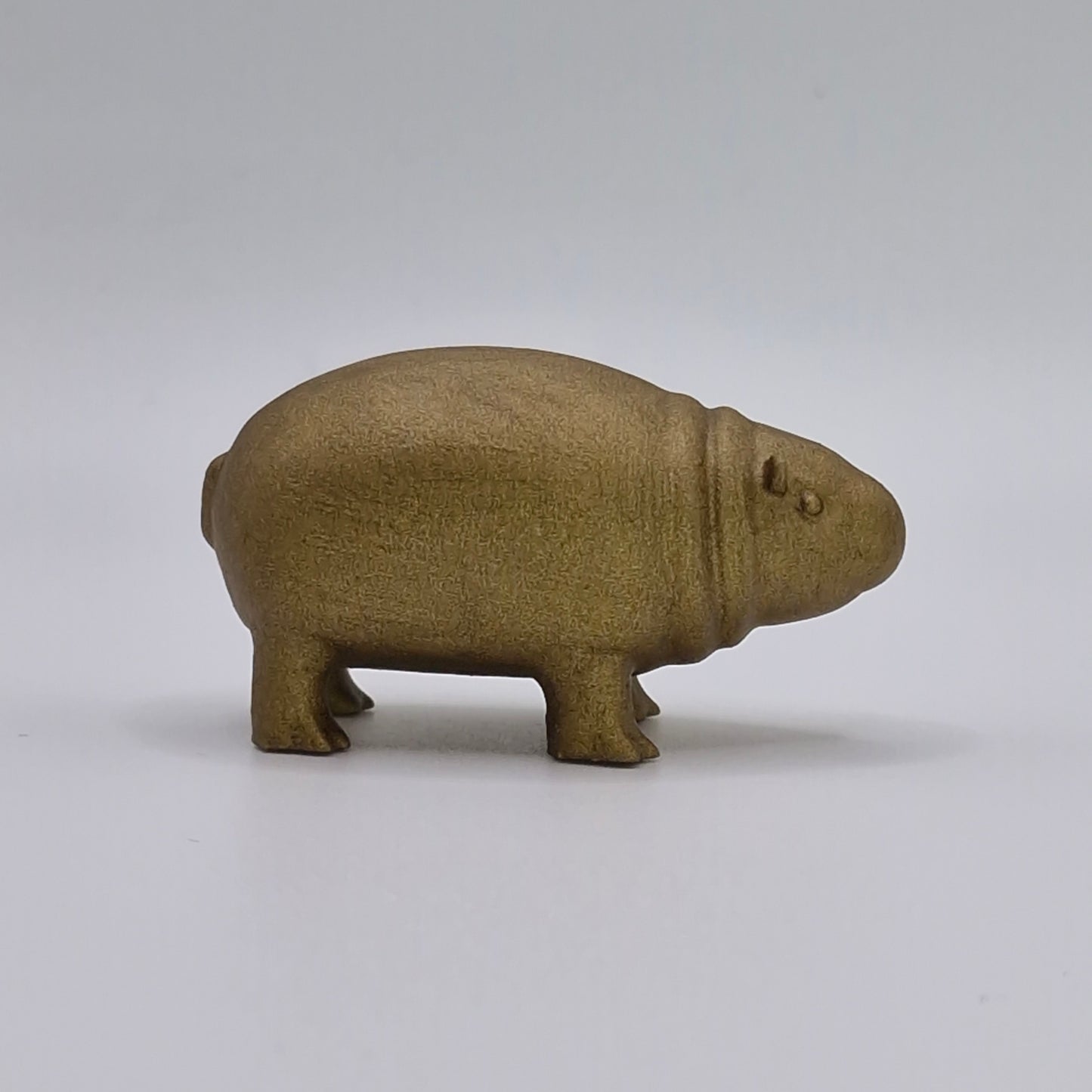 The Golden Moo Deng - Miniature Sculpture