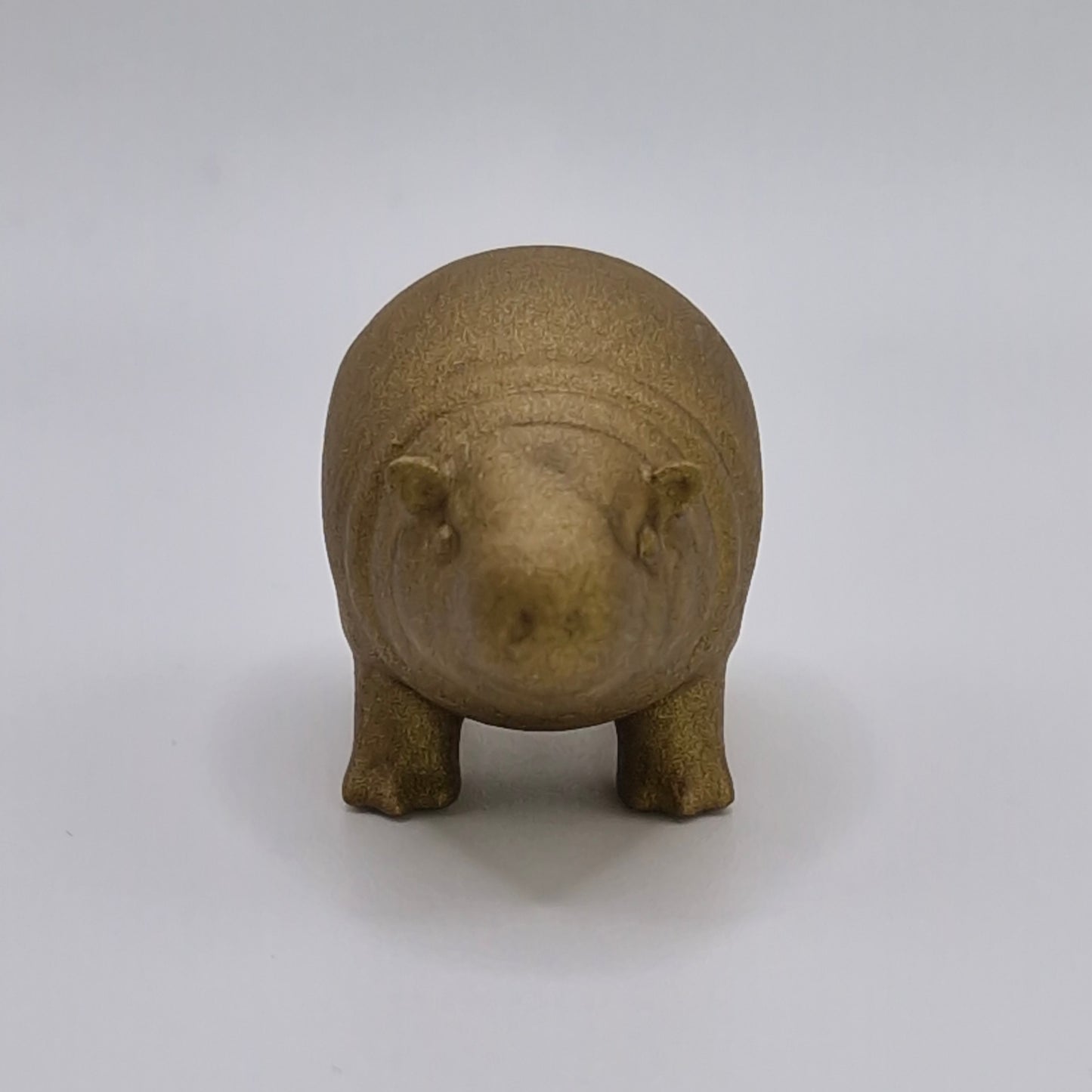 The Golden Moo Deng - Miniature Sculpture