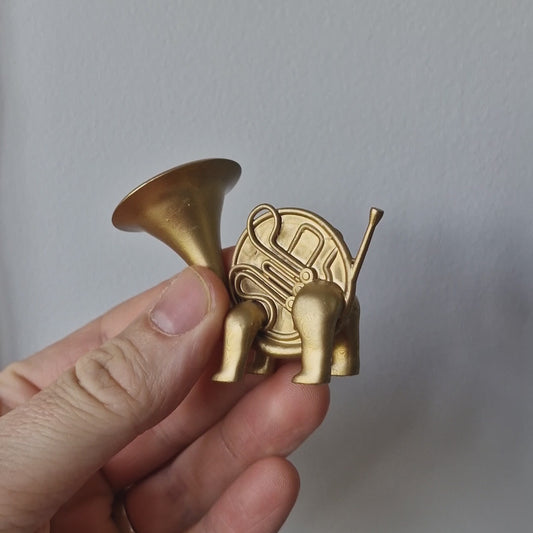 Horn Dog - Miniature Sculpture